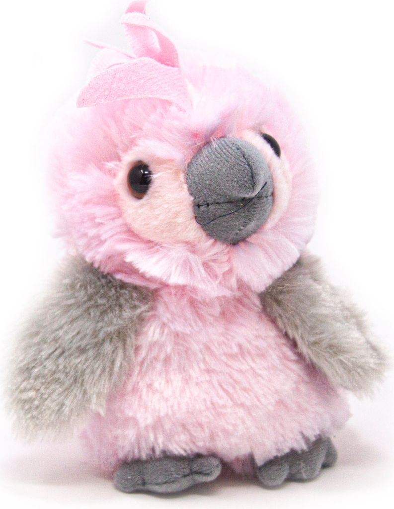 Nature Planet - Kuscheltier - Fluffy - Kakadu pink