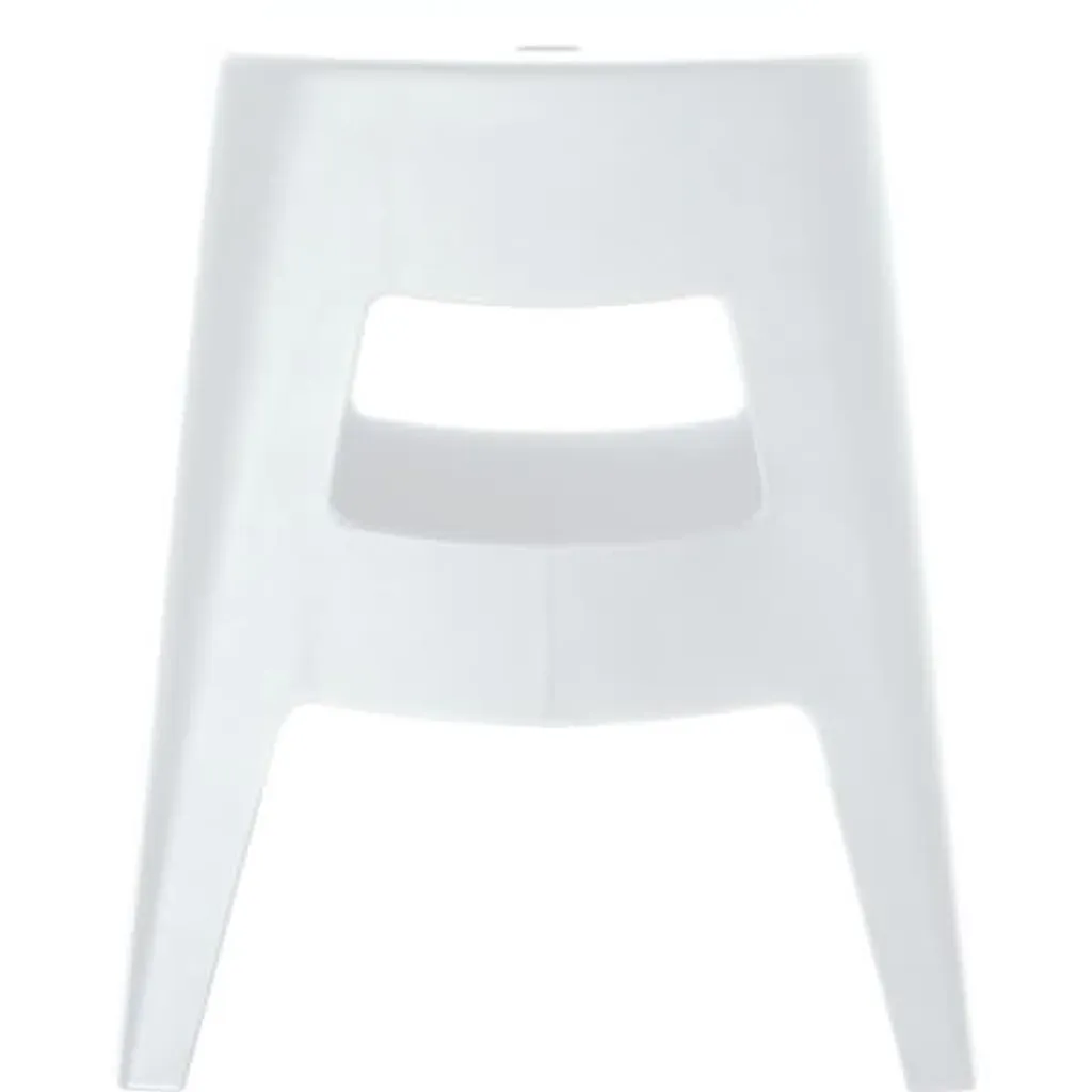 Aménagez votre salle de réunion : 5 tabourets BELLINI blancs 460 mm