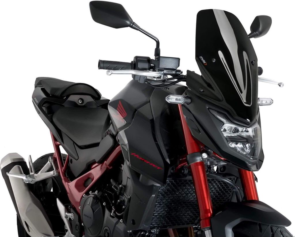 PUIG 21480N New Generation Touring passend fuer HONDA CB750 HORNET Schwarz