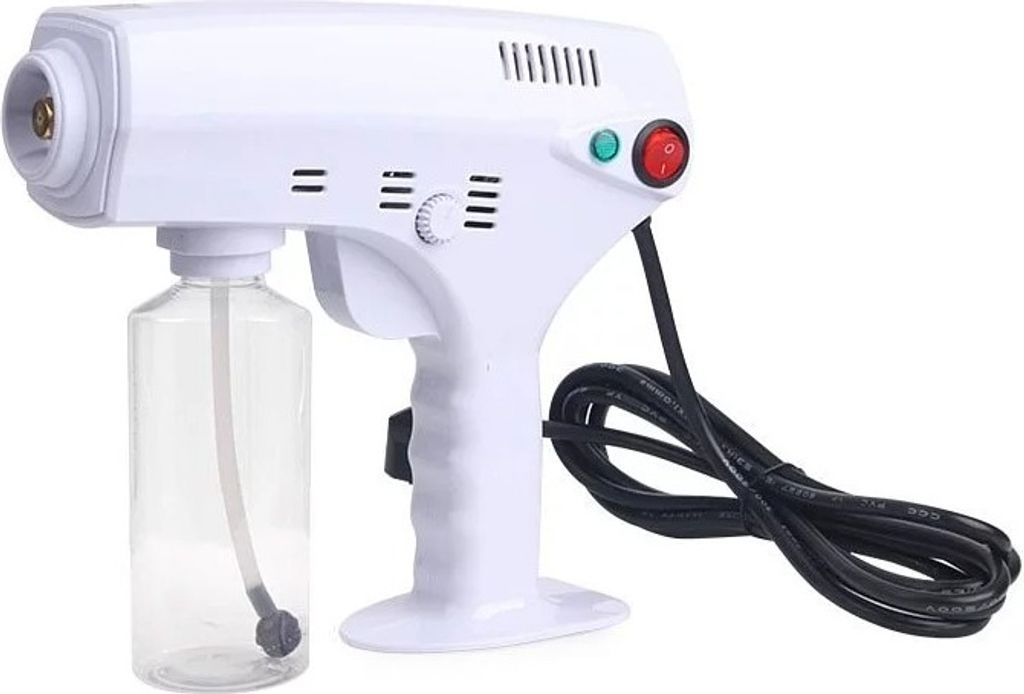 1300W 260ML Nano Electric ULV Sprühpistole Nebelgerät Tragbares Mini-Sprühgerät Desinfektionsmaschine mit Blaulicht