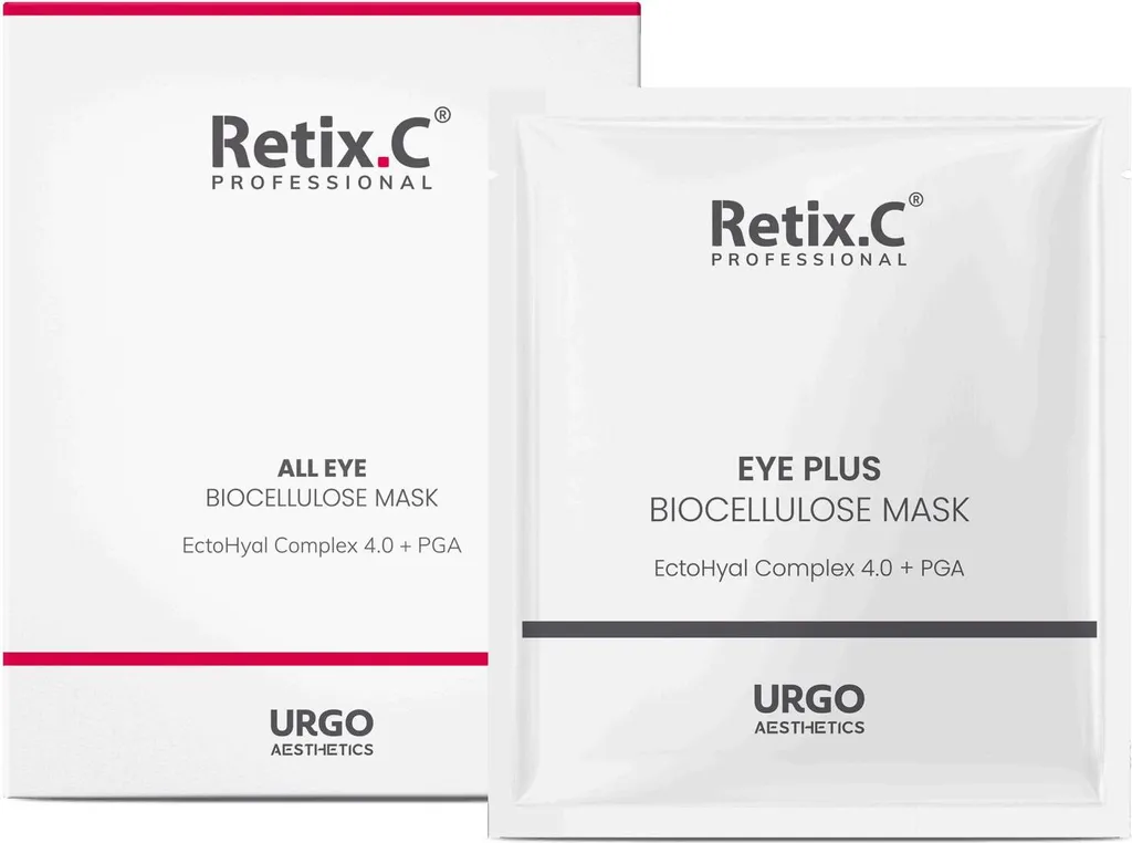 Soin Regard Défatigant Retix C - Masque Biocellulose Yeux 5 pièces