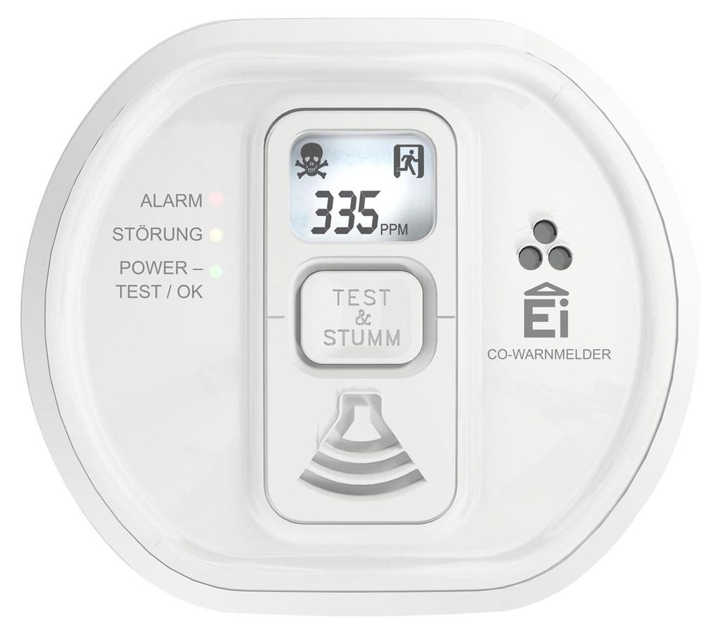 Ei Electronics Ei208D, Kohlenstoffmonoxid, Produktbild 