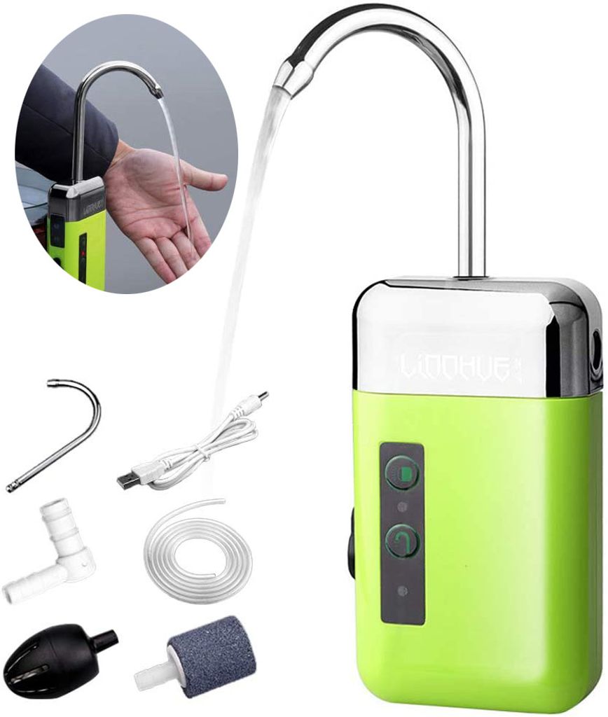 Tragbare Luftpumpe Mit Manometer - Wasserdichte Ballpumpe Für Basketball, Fußball, Volleyball