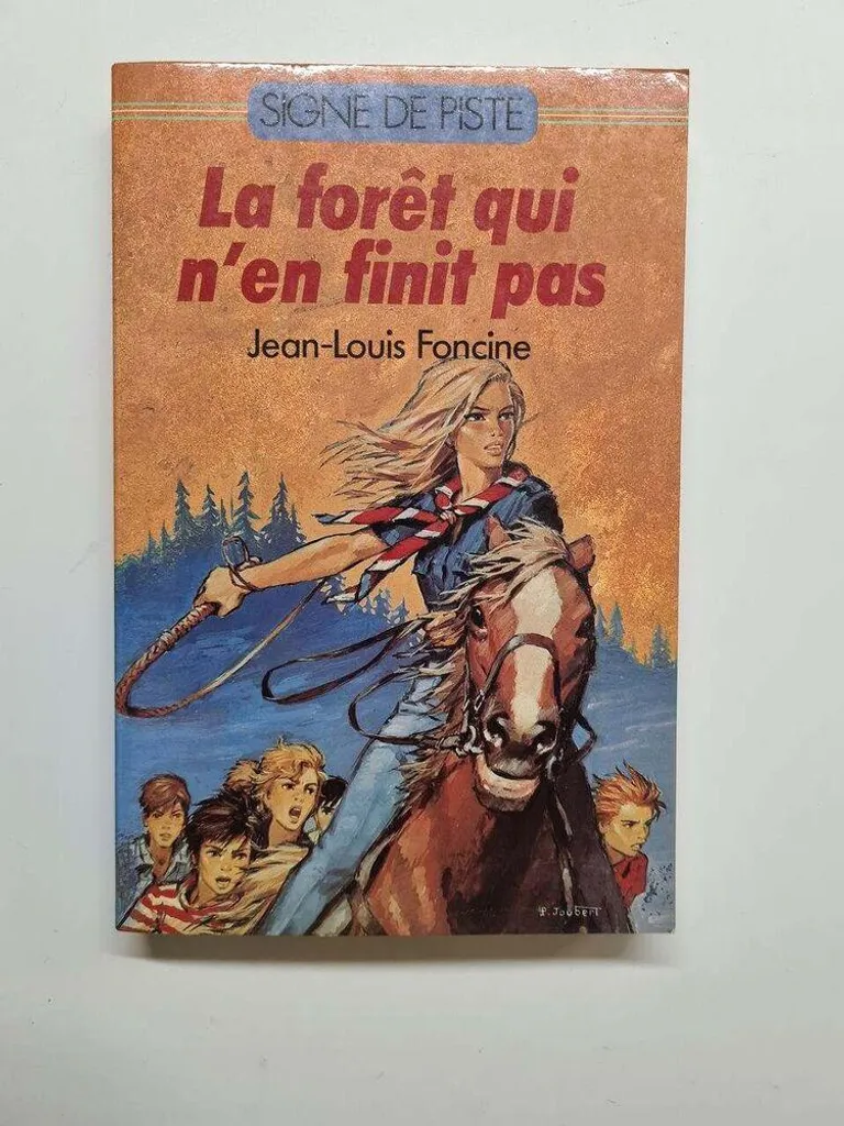 La Forêt qui n'en finit pas Signe de Piste : Tome 22 avec Couverture Vintage