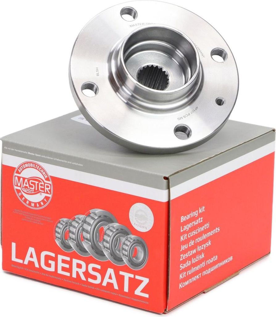 MASTER-SPORT 4P107-PCS-MS Radnabe Vorderachse für AUDI 50 (863)