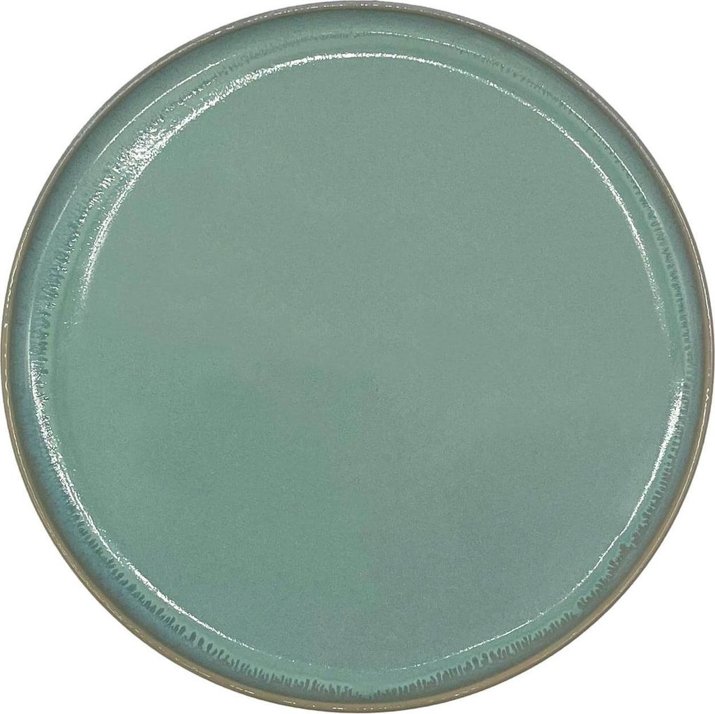 Stoneware Teller groß, 27,5cm, türkis Produktbild 