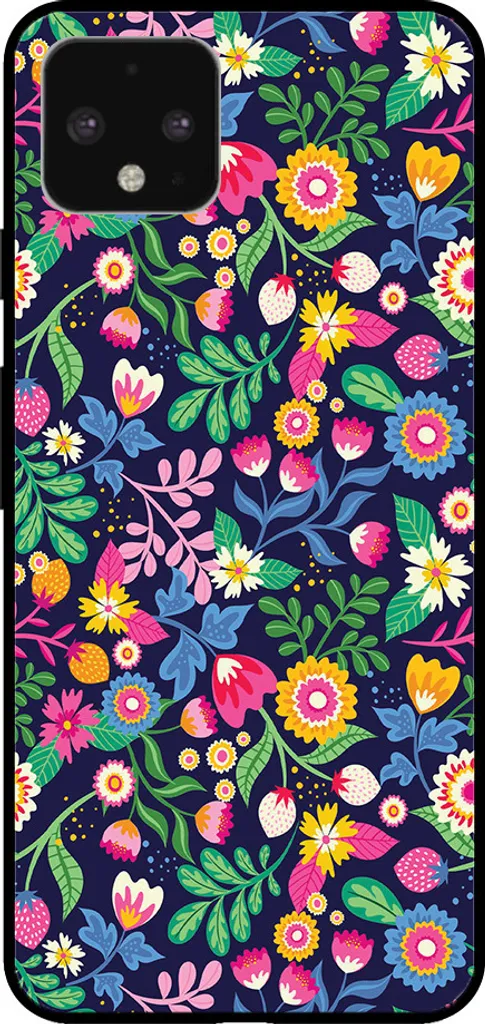 Custodia per Google Pixel 4 XL con stampa floreale - TPU Backcover Case Flower Design