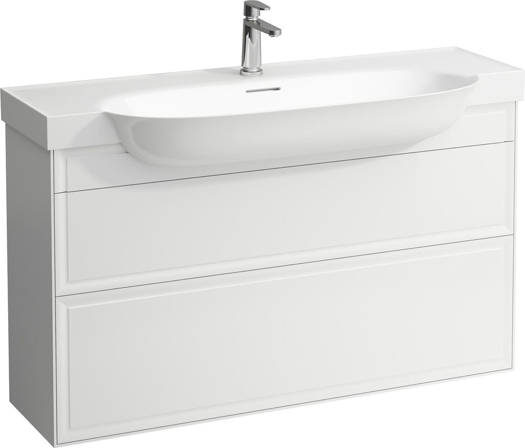 LAUFEN THE NEW CLASSIC Waschtischunterschrank, 2 Schubladen, 1175x315x675mm, H4060520856271