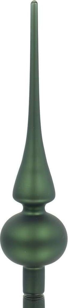 Kaemingk Weihnachtsbaumspitze Piniengrün matt Ø 6 cm 26 cm Produktbild 