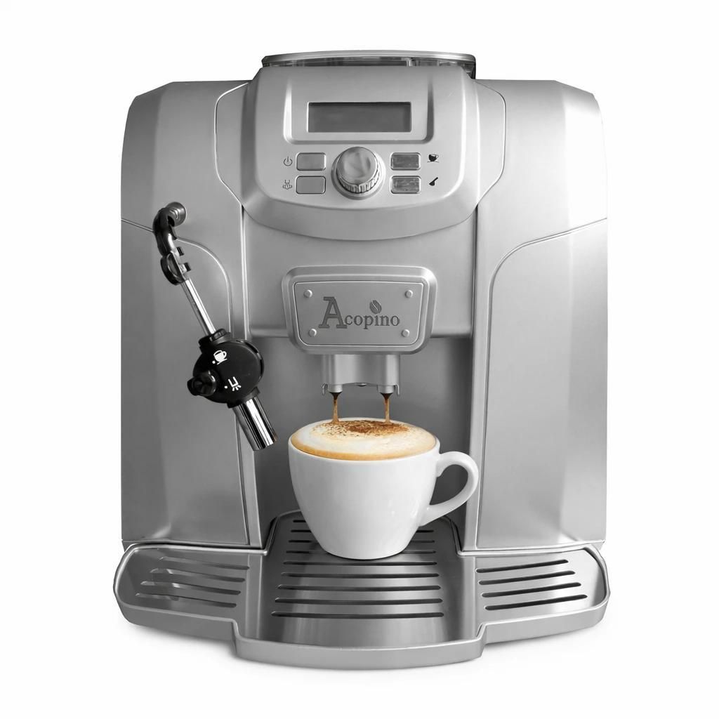 Kaffeevollautomat mit integriertem Mahlwerk – Espresso, Kaffee & Milchgetränke – Vollautomatische Kaffeemaschine – Ravenna
