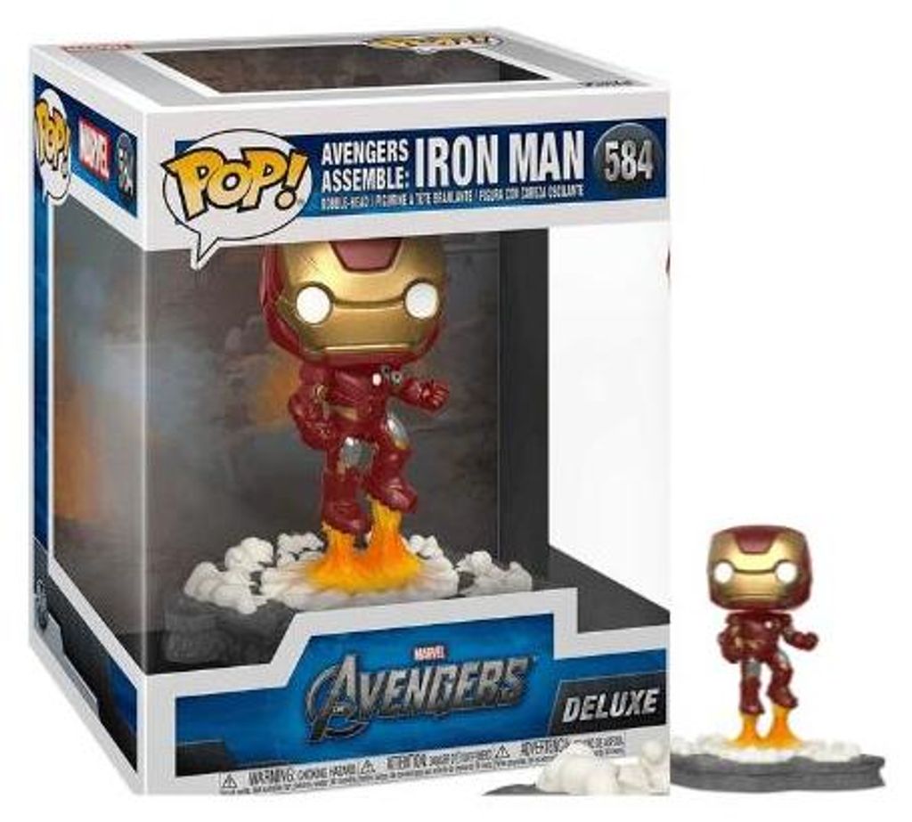 Funko Pop! Marvel Deluxe - Avengers Assemble Series - Iron Produktbild 