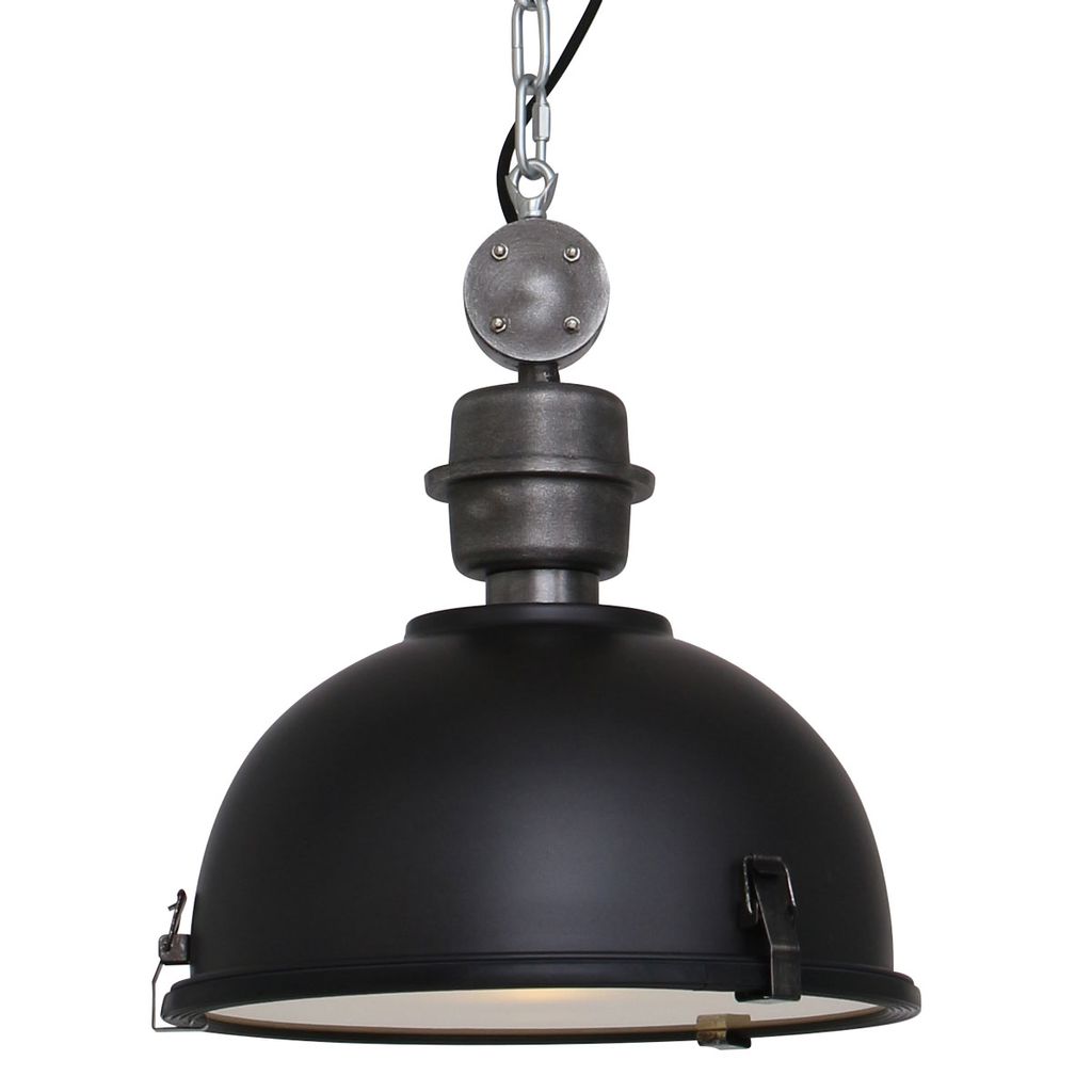 Steinhauer - lampada a sospensione - Bikkel - nero - vetro Immagine del prodotto 