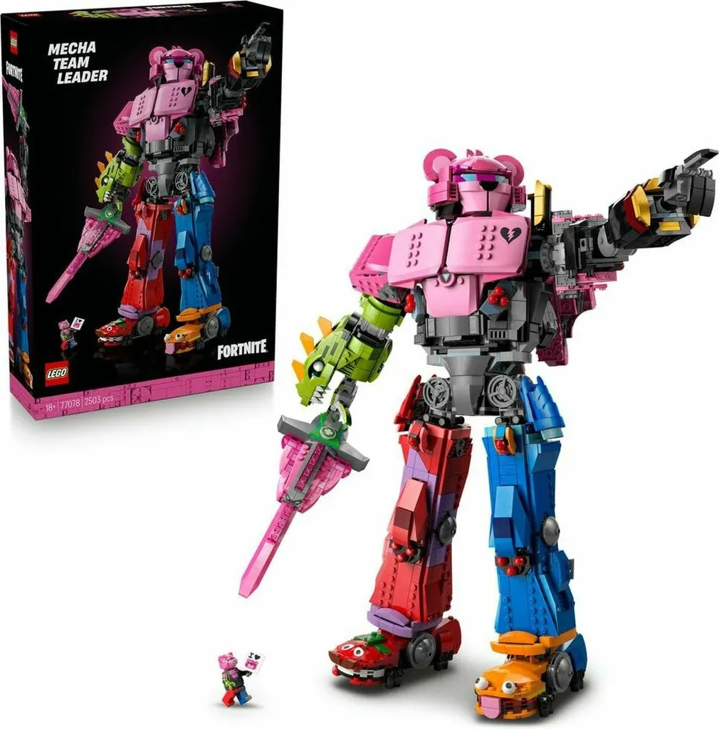 Jouet de Construction LEGO Fortnite 77078 : Robot Mecha Team Leader