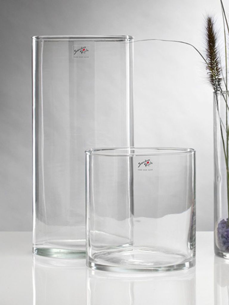 Blumenvase Glasvase Dekovase Vase Pflanztopf
