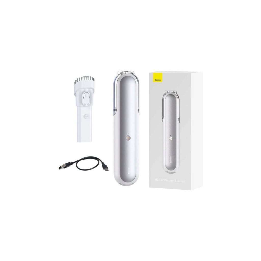 Baseus A1 Mini Akku-Autostaubsauger 4000Pa, 30W wei (VCAQ010002)