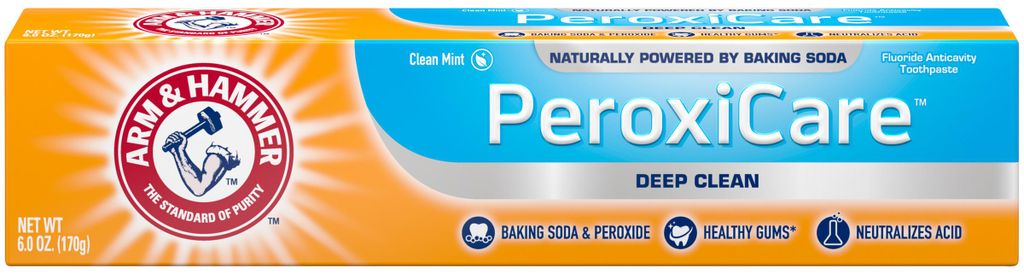 Arm & Hammer Zahnpasta, Peroxid, für Zahnaufhellung, Produktbild 