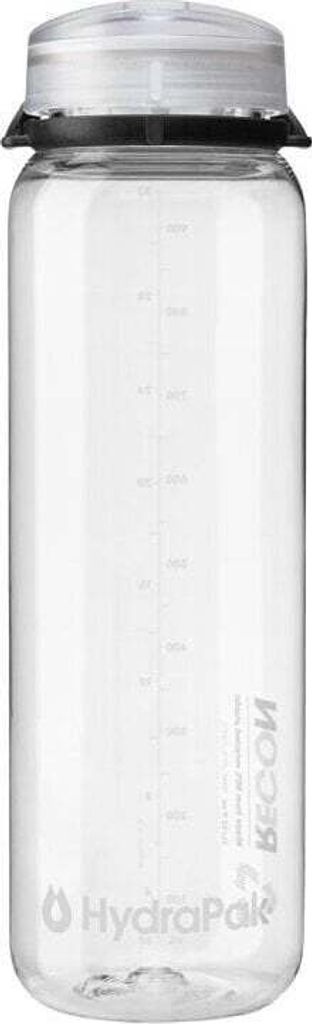 Hydrapak Wasserflasche Recon Twist & Sip Clear/Black/White 1 L