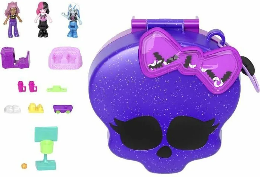 Polly Pocket Edition Spéciale Monster High - Coffret avec Micro-Figurines