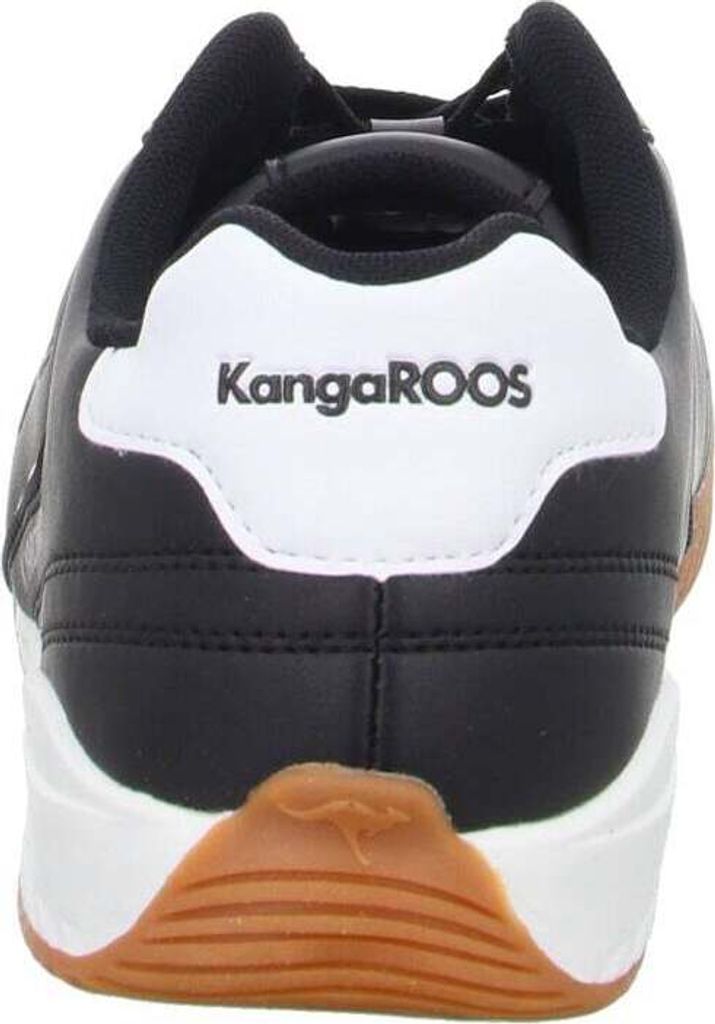 KangaROOS K-Slide Stripe Sandale - Unisex Pantolette Schwarz/Rot 40 EU