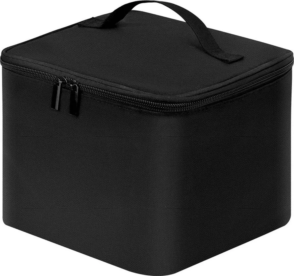 Borsa Termica Per Pranzo Hombrima 24x16x21 Cm - Frigobox Da Picnic Isotermica Per Bambini E Adulti - Nero
