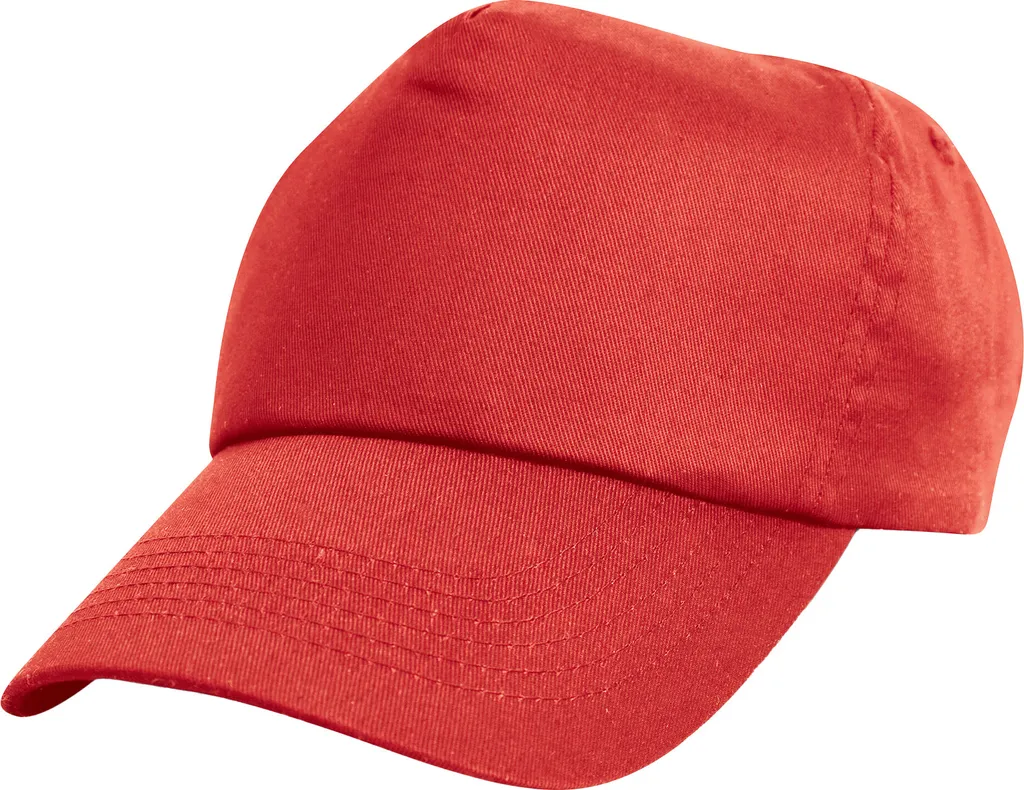 Result Headwear - Cappellino da baseball per bambini RW10159 (Taglia unica) (Rosso)