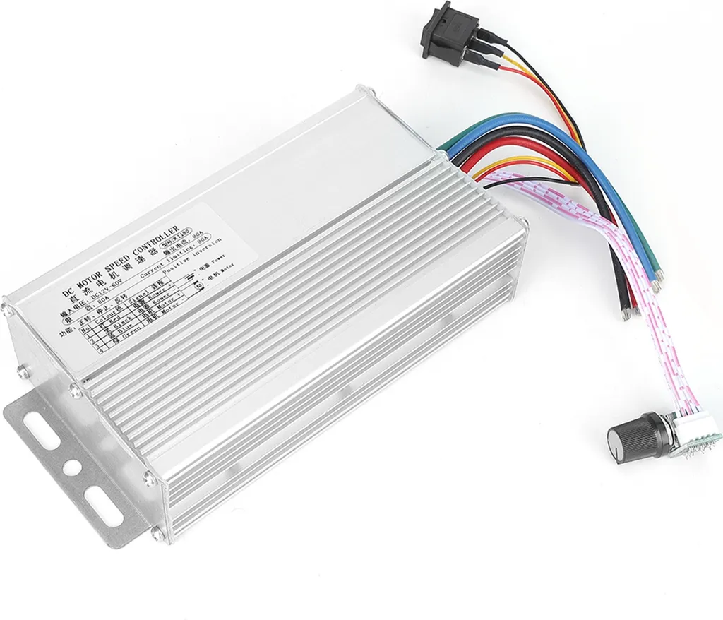 Régulateur 12V-60V pour moteur DC 80A idéal pour treuil et trottinette