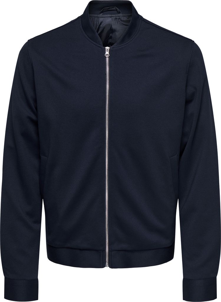 ONLY & SONS Basic Jersey Jacke Zeitloses Design Trendy Blouson Größe: L