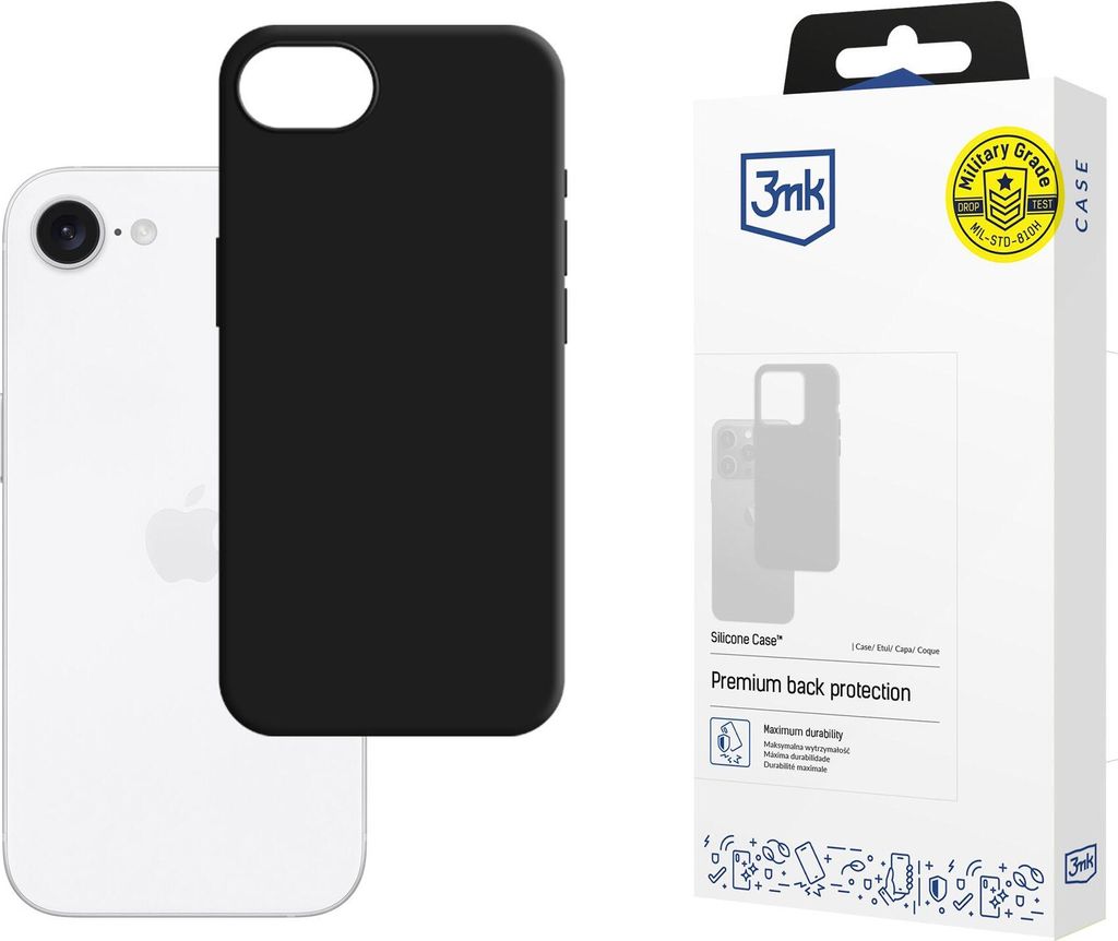 3mk Schutzhülle Silicone Case Cover für Apple iPhone 16E Produktbild 