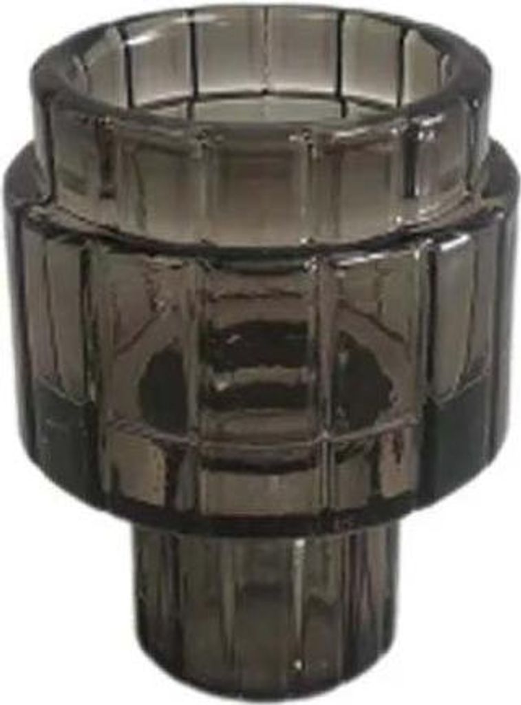 Kerzenhalter dunkelgrau , H8xØ6cm Produktbild 