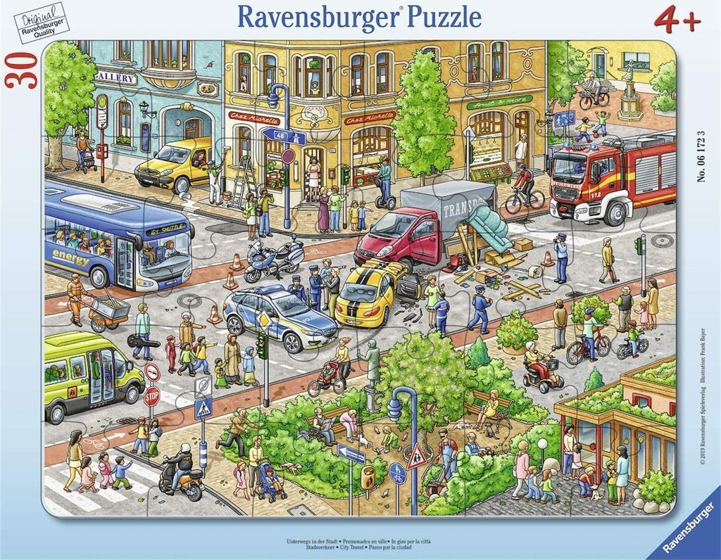 Unterwegs in der Stadt Ravensburger 06172