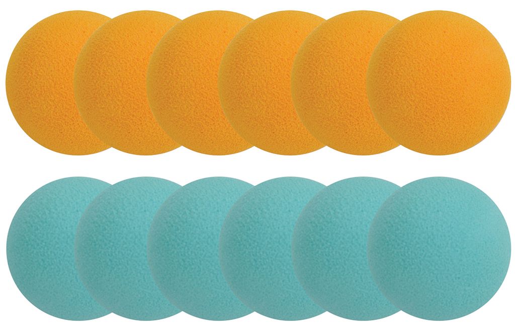 Fire Blaster Ersatzbälle, 6 orange + 6 blau Produktbild 