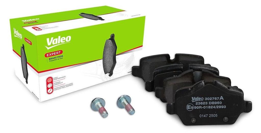 Bremsbelagsatz Scheiben hinten 16,7 mm VALEO für u.a. MINI MINI COUNTRYMAN