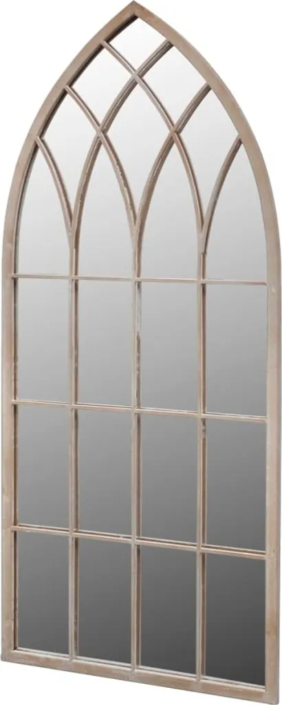 Miroir de jardin rustique arc 50×115 cm décoratif intérieur et extérieur