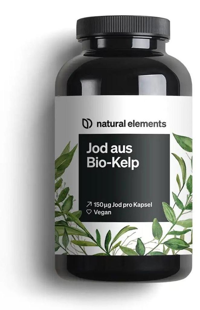 Jod aus -Kelp Kapseln - 365 Kapseln_für 12 Monate Produktbild 
