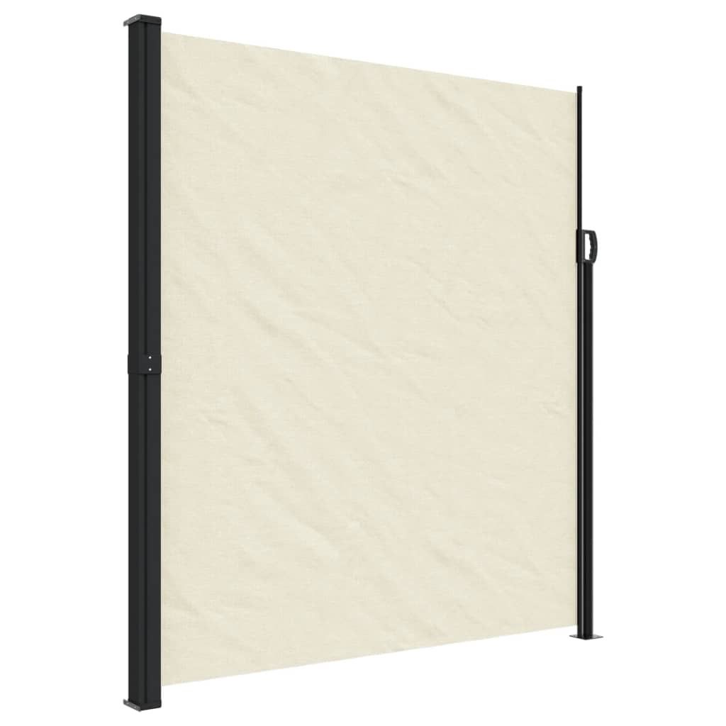 vidaXL Boční výsuvná markýza krémová 220x600 cm Obrázek produktu 
