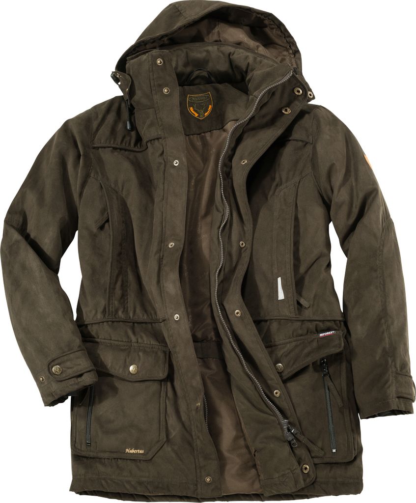 Hubertus XXL Jagdjacke Schwarzwald dunkelbraun