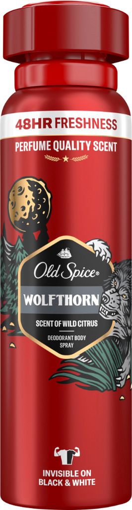 Old Spice Wolfthorn Deodorant Spray der Duft für jeden Tag 150ml