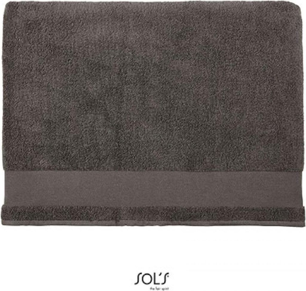 SOLs 03097 | Badetuch Bath Sheet Peninsula 100, 100 x 150 cm - Farbe: Dark Grey (Solid) - Größe: 100 x 150 cm