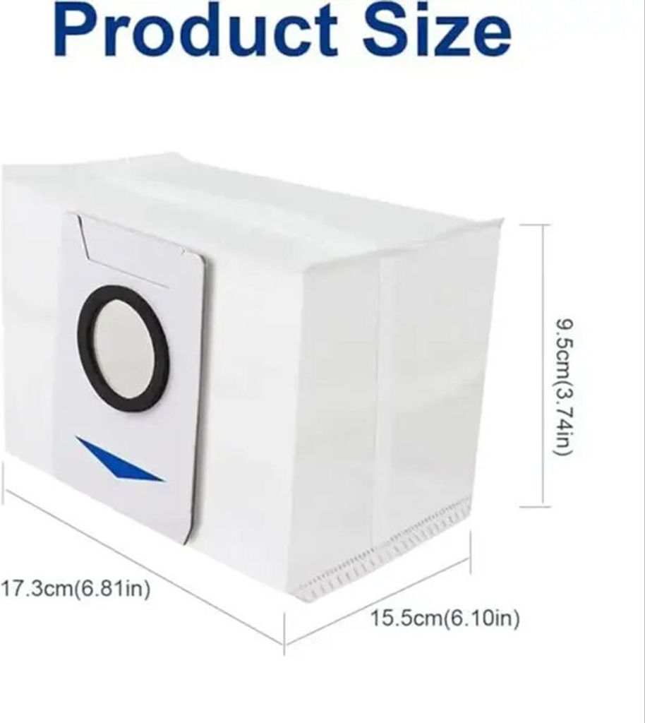 Parti Di Ricambio Sacchetti Per La Polvere Per Ecovacs Deebot X1 Omni Turbo Robot Aspirapolvere Accessori Sacchetti Per Aspirapolvere