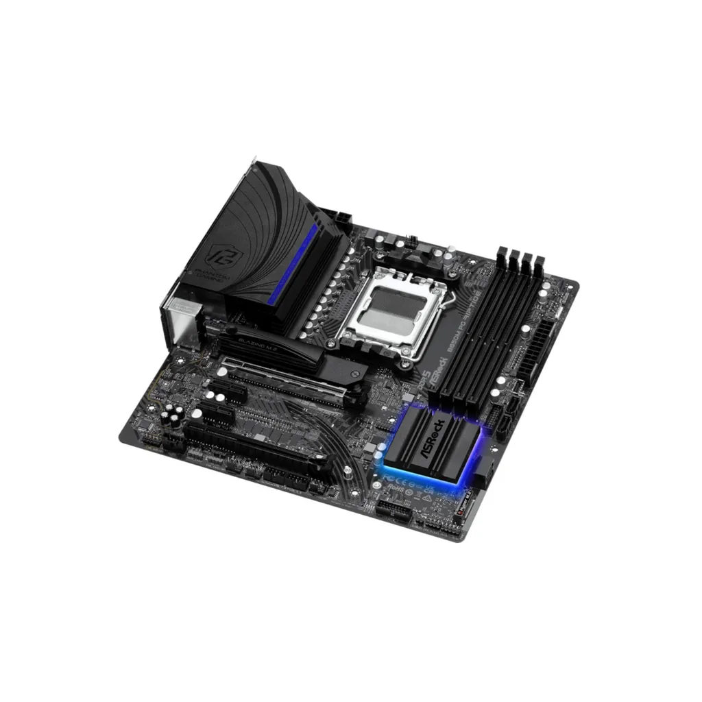 Asrock B650M PG Riptide Carte mère AM5 avec PCIe 5.0 et DDR5