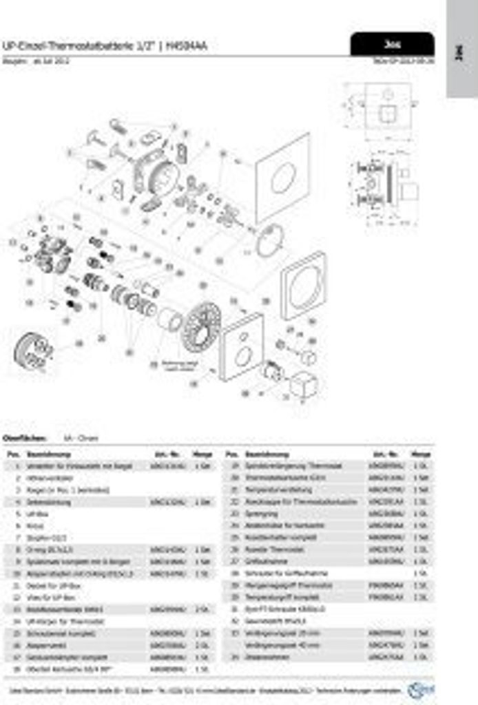 IDEAL STANDARD F960860AA JADO Zugknopf JES, für BS2 Easy-Box,