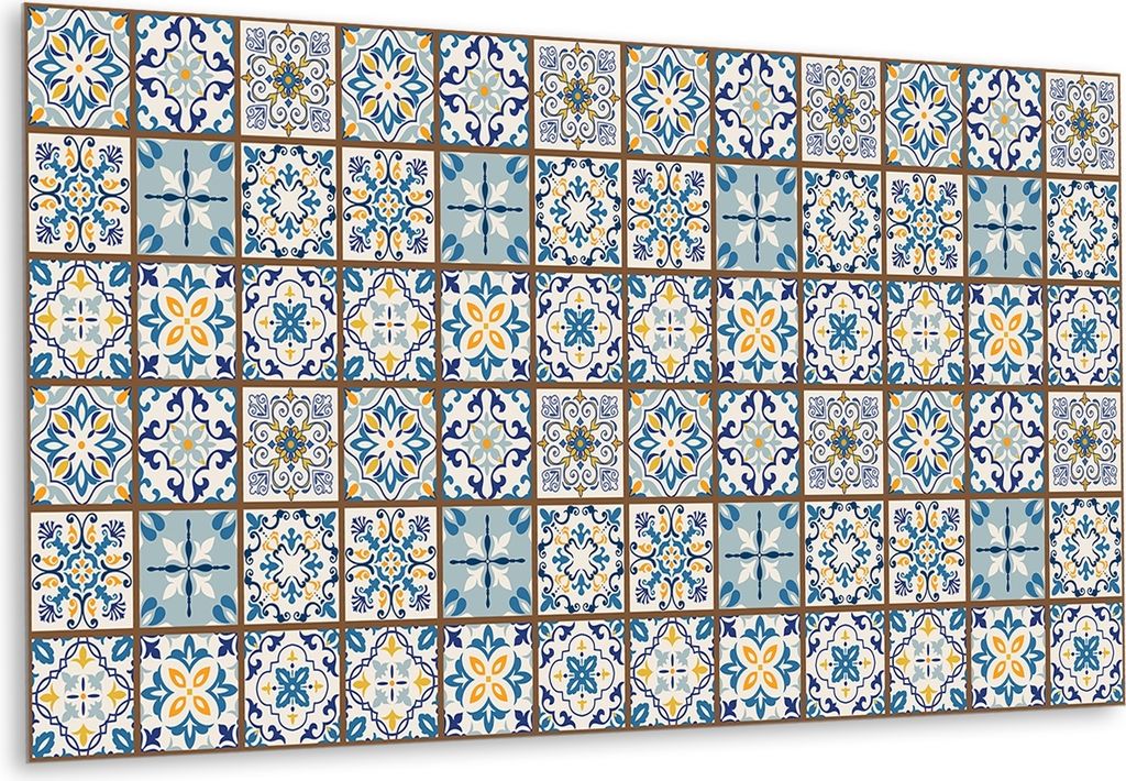 Arabský Patchwork. – Samolepicí Obklady na Zeď – PVC Obrázek produktu 