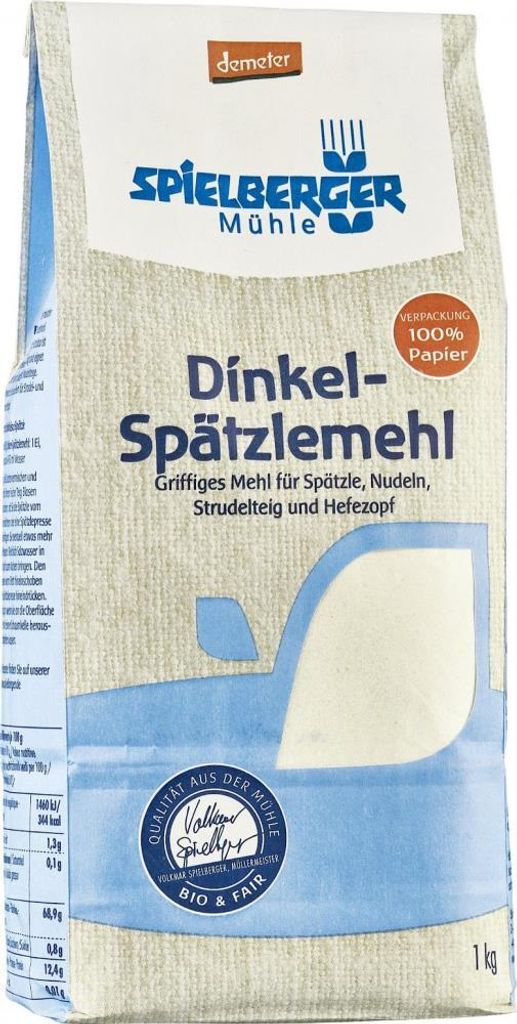 Spielberger Dinkel-Hefezopfmehl Typ 630, demeter 1kg Produktbild 