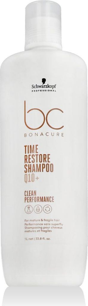 Schwarzkopf Bc Time Restore Q10 Shampoo 1000ml