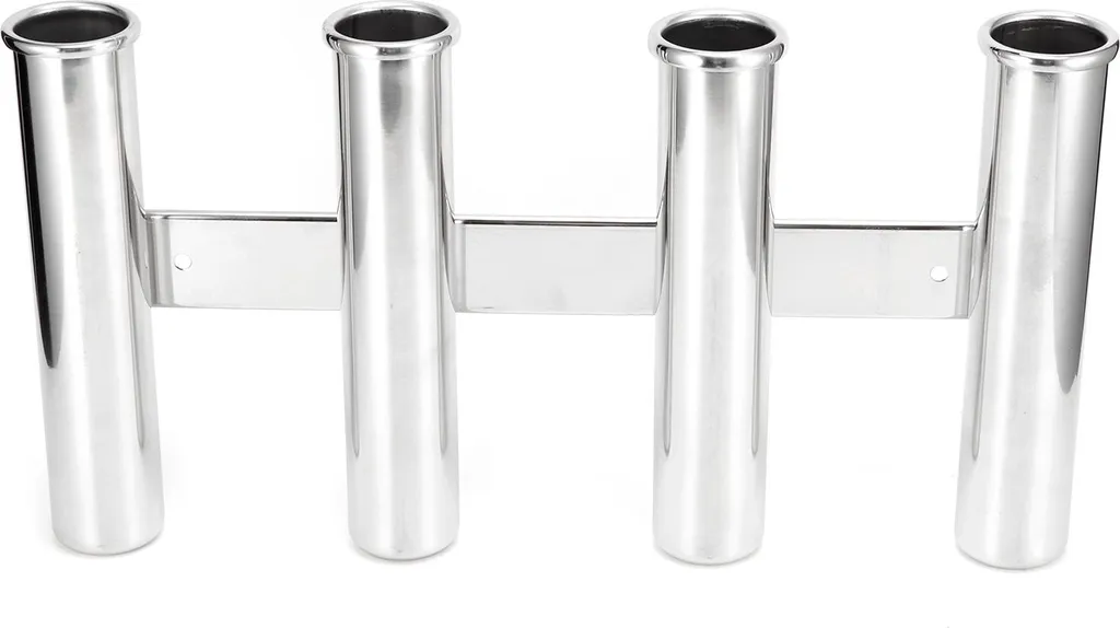 Porte-canne vertical 4 tubes pour yacht et pêche en mer haute résistance
