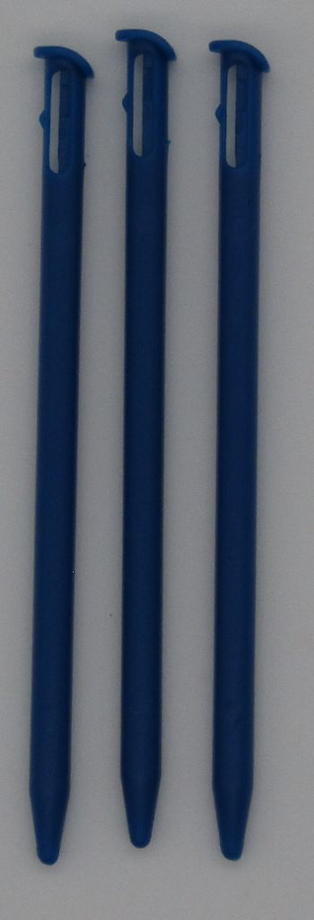 Ersatzstifte für New Nintendo 3DS NEU Touch Pen Stylus Drittanbieter Eingabestifte 3x Blau