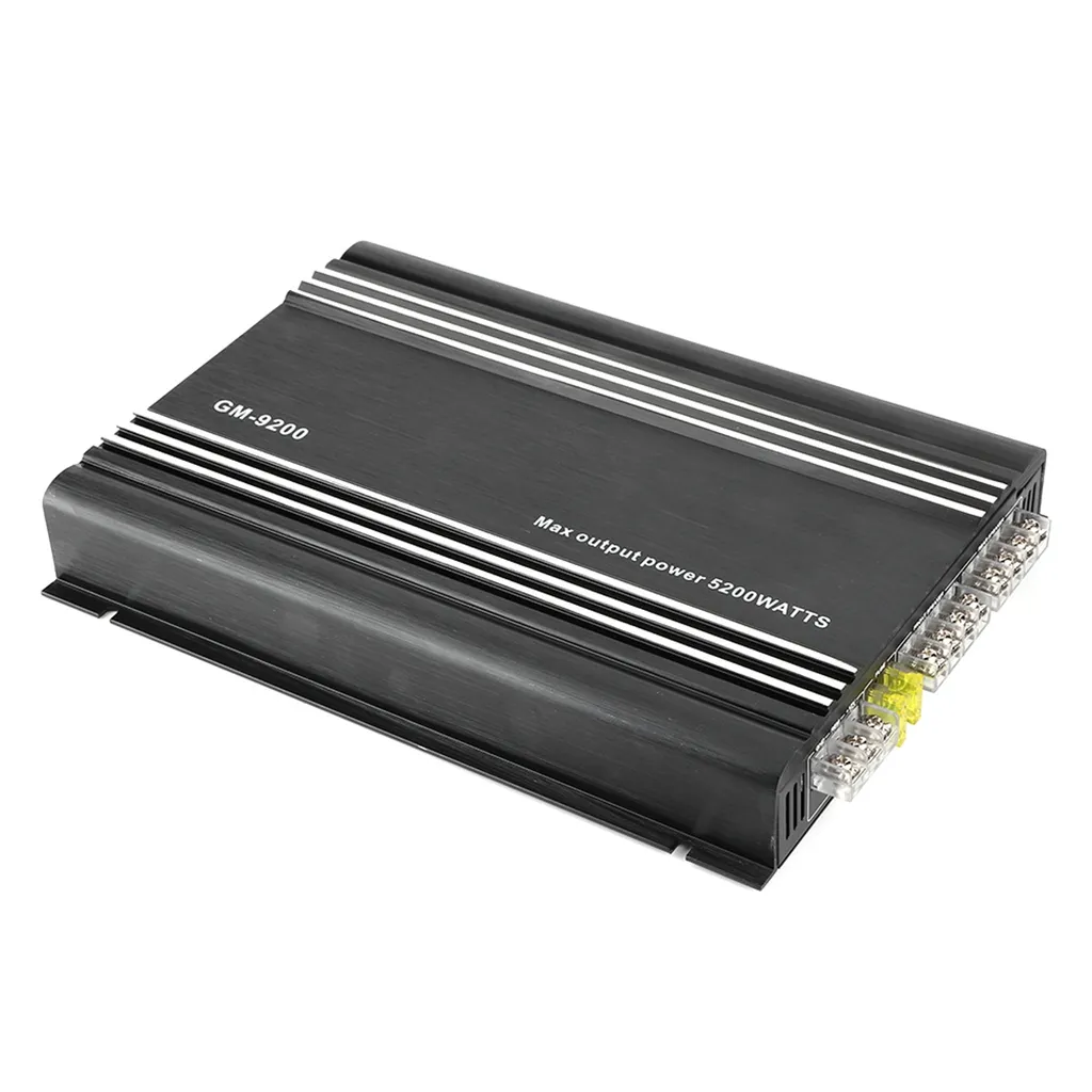 Amplificatore Auto 4 Canali Hi-Fi Stereo | Potenza Audio Professionale - 4