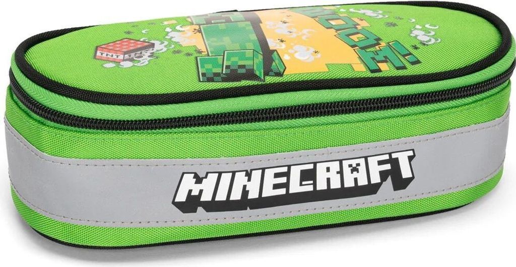 Owalna kosmetyczka studencka Jolly Minecraft Zdjęcie produktu 