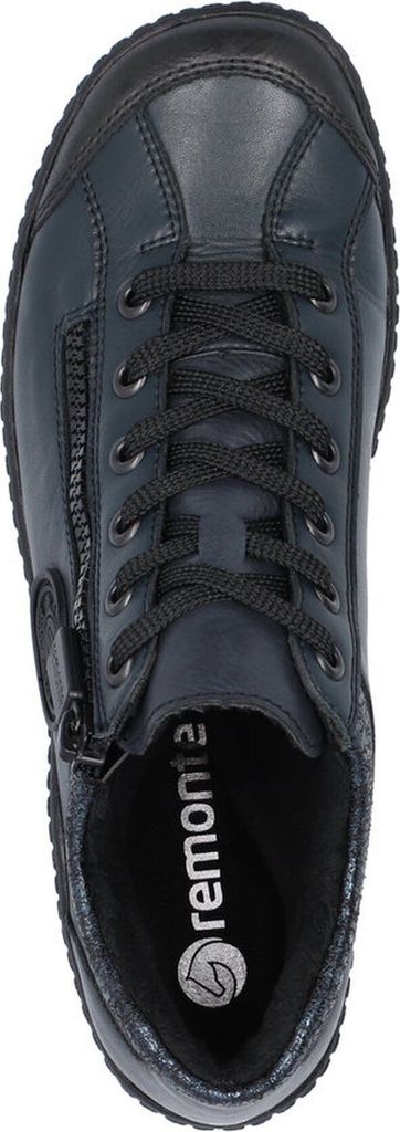 Remonte Damen Stiefelette flexible und dämpfende Sohle mit Reißverschluss R1477, Größe:40 EU, Farbe:Blau