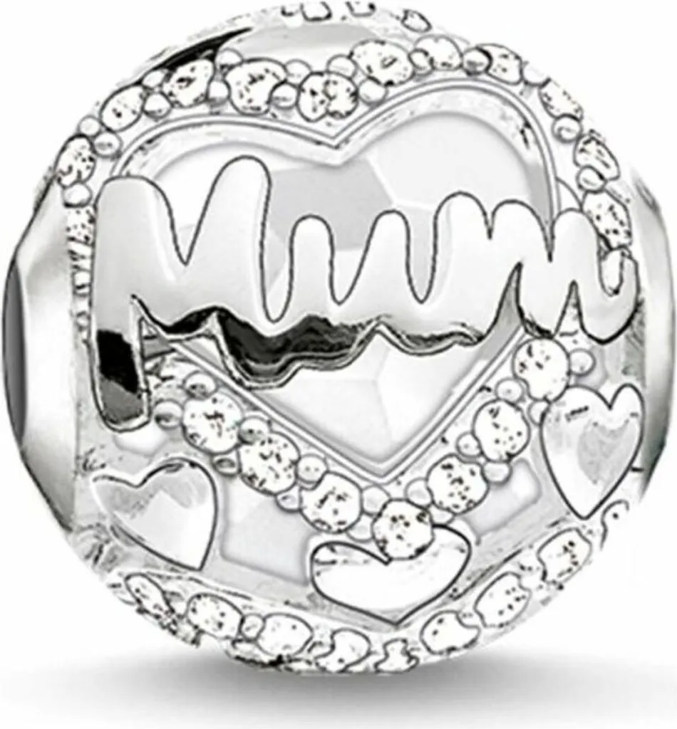 Bead MUM Thomas Sabo en Argent Sterling 925 K0190-625-14 pour Bracelet